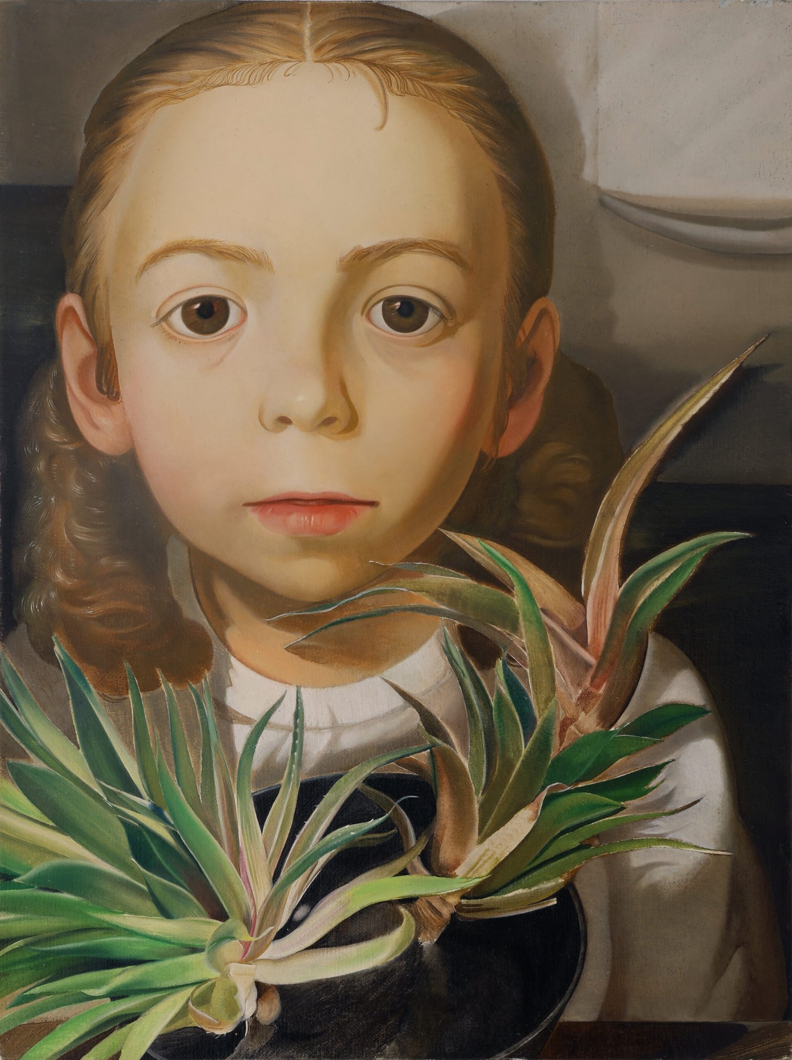 Klaudyna, olej na płótnie, 40 x 30 cm, 2024