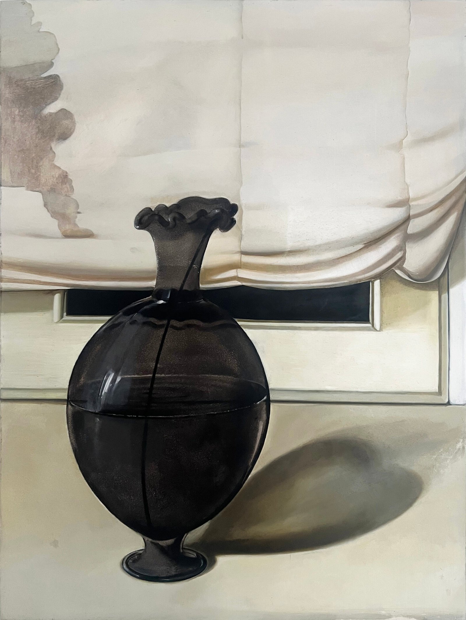 Laurka IV, 50 x 40 cm, olej na płótnie, 2025